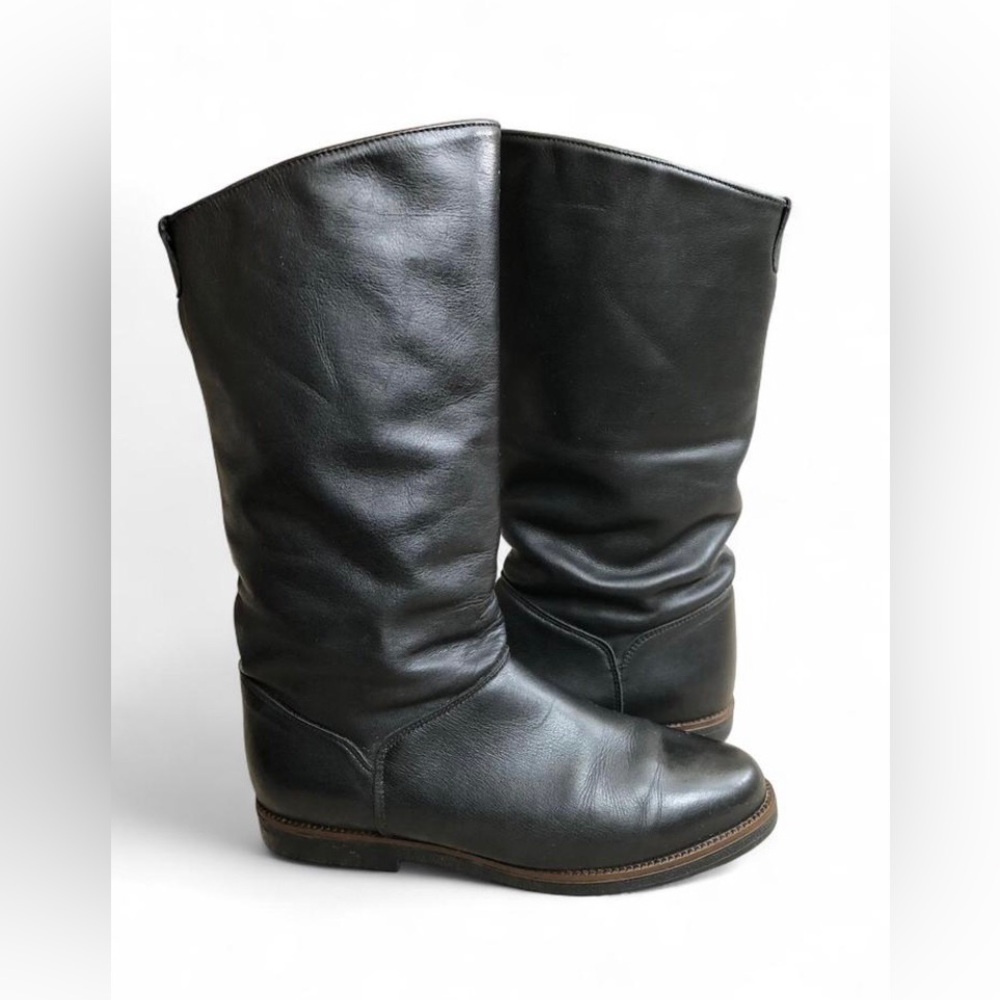 Canada North Waterproof Leather Flat Boots Size 7.5M